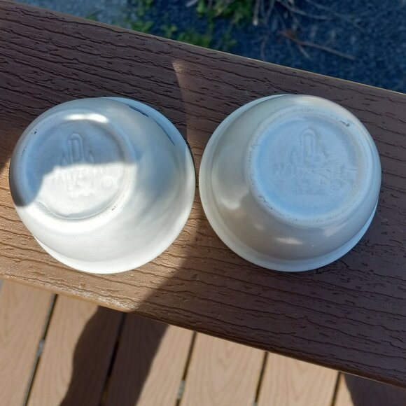 Vintage Pfaltzgraff Yorktowne Condiment Dipping Custard Bowls - Picture 9 of 15